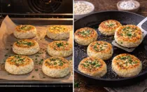 Сырники с овсяной мукой в духовке и на сковороде