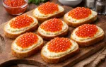 Как приготовить классические бутерброды с маслом и икрой