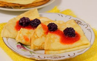 Приготовление вкусных блинчиков