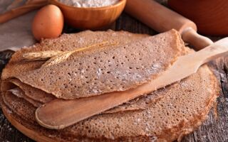 Рецепт цельзерновых блинчиков