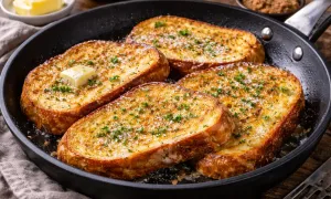 Гренки с яйцом и молоком на сковороде как в детстве