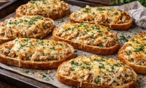 Горячие бутерброды с курицей и сыром с сочной начинкой
