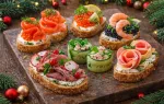 Как приготовить красивые бутерброды на праздничный стол