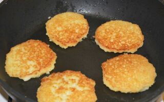 Рецепт оладий из пшенной каши