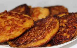 Рецепт морковно-яблочных оладий