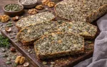 Фитнес хлеб с семенами и орехами для здорового питания