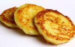 Рецепт постных картофельных оладий