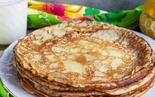 Рецепт блинов каравайцев