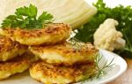 Рецепт капустных оладий