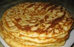 Рецепт пшенных блинов