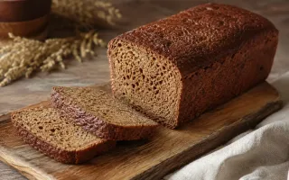 Домашний дарницкий хлеб с ржаной мукой и мягкой коркой