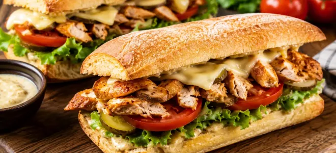 Как приготовить сытные бутерброды с готовой курицей гриль
