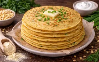 Гороховые блины на молоке вкусный и необычный рецепт