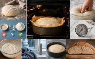 Почему тесто не поднимается в духовке и что с этим делать