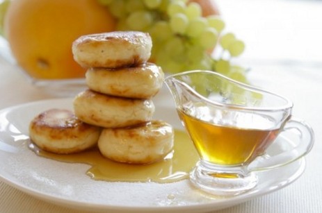 Сырники с медом