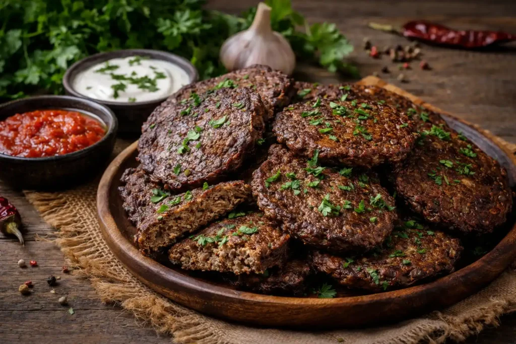 Печеночные оладьи из индейки