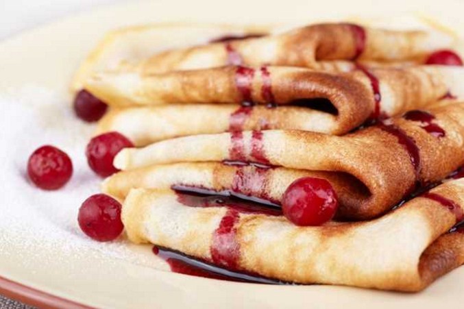 С фруктовой поливкой