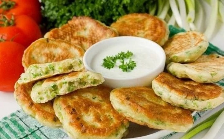 С зеленью