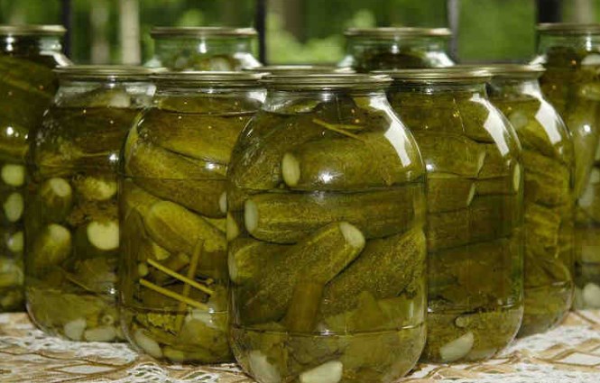 Маринованные огурцы