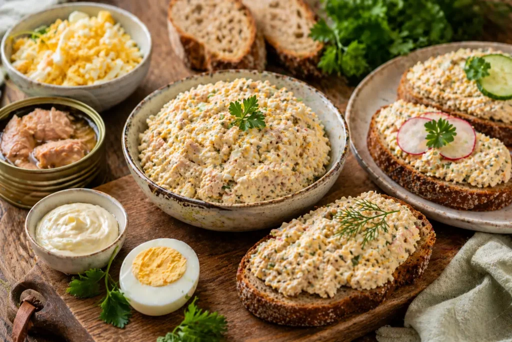 Намазка из печени трески с яйцом для вкусных бутербродов